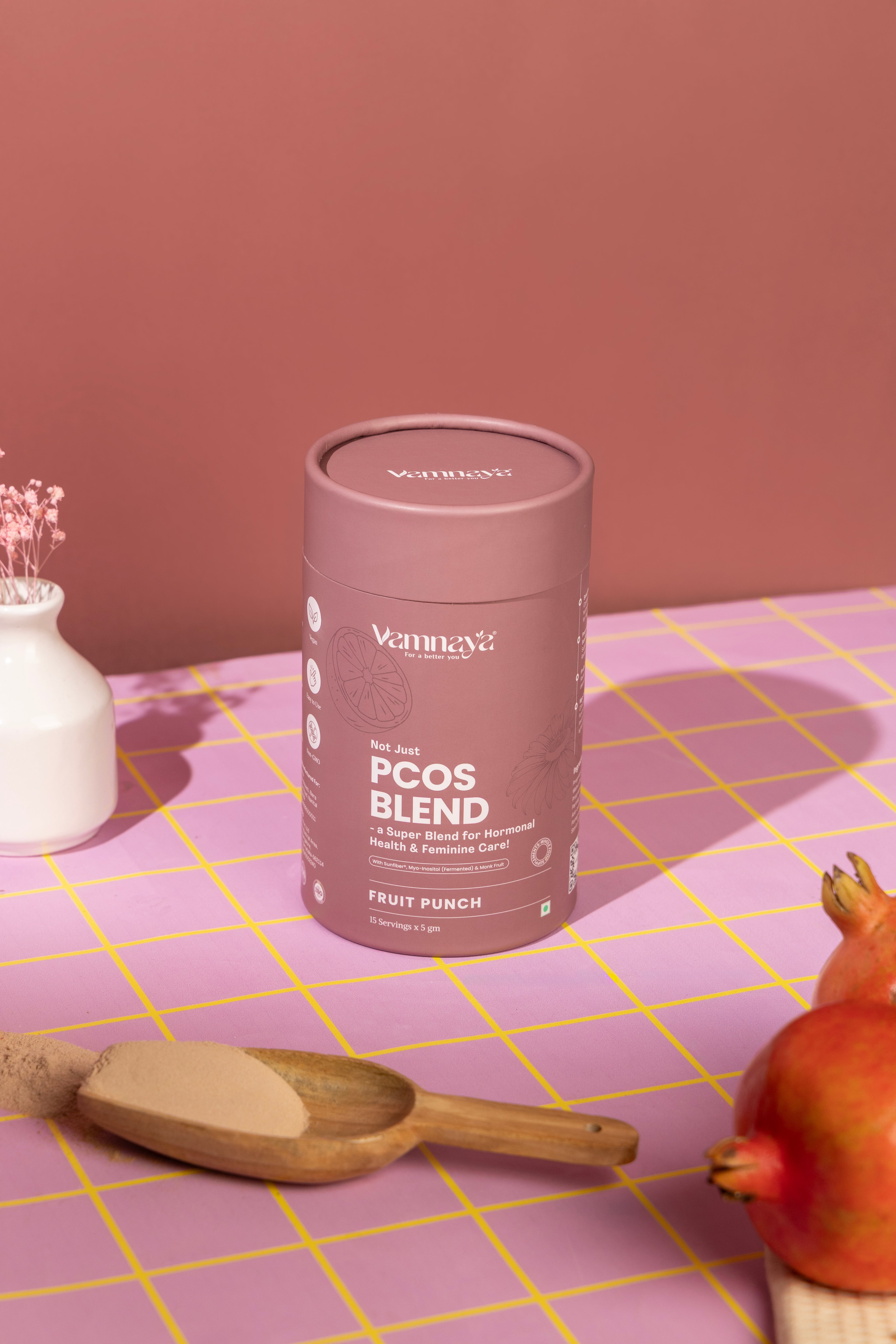 PCOS Blend | With Myo-Inositol, Walnuts, Almonds, Cashew Nuts, Isabgol & Monk Fruit