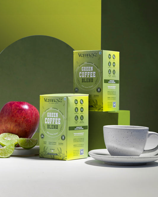 Green Coffee with Prebiotic Sunfiber®, Apple Cider Vinegar & Lemon