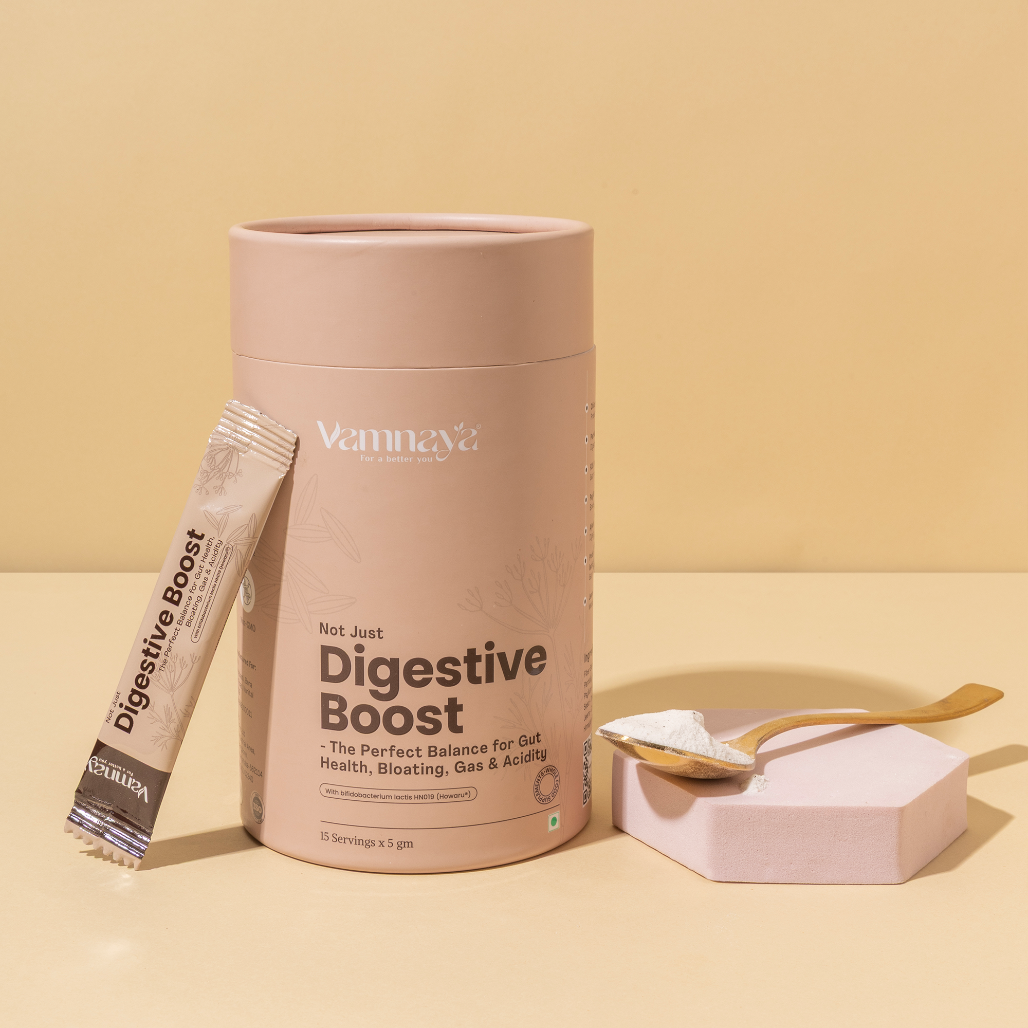 Digestive Boost | With Isabgol, Ajwain, Jeera, Prebiotic & Probiotic