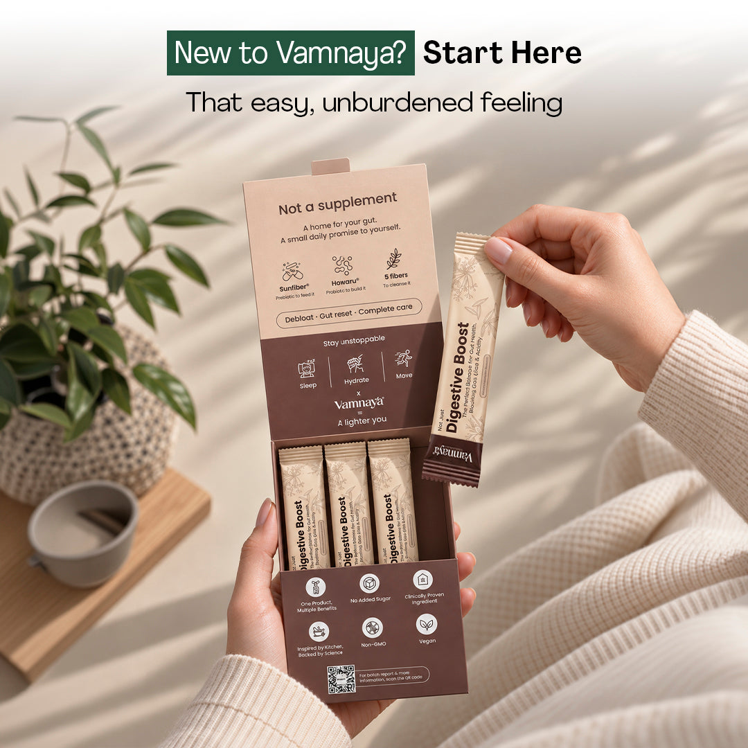 Digestive Boost | With Isabgol, Ajwain, Jeera, Prebiotic & Probiotic