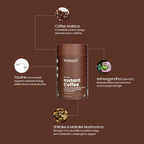 Instant Coffee | With Ashwagandha, Shiitake, Maitake Mushrooms, Taurine, Coffee Arabica