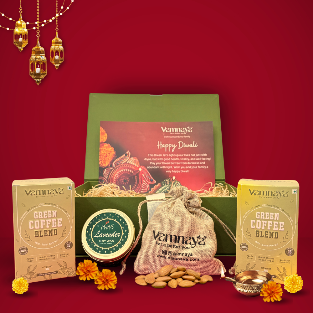 Vamnaya Healthy Diwali Gift Box - Ideal Diwali Gift Box for Health & Relaxation