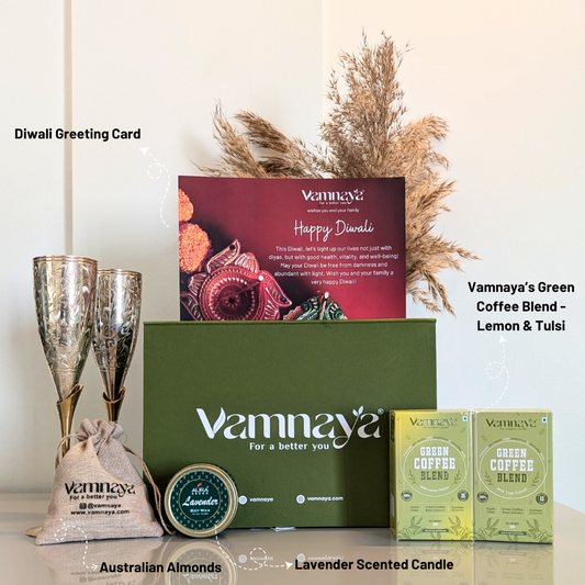 Vamnaya Healthy Diwali Gift Box - Ideal Diwali Gift Box for Health & Relaxation