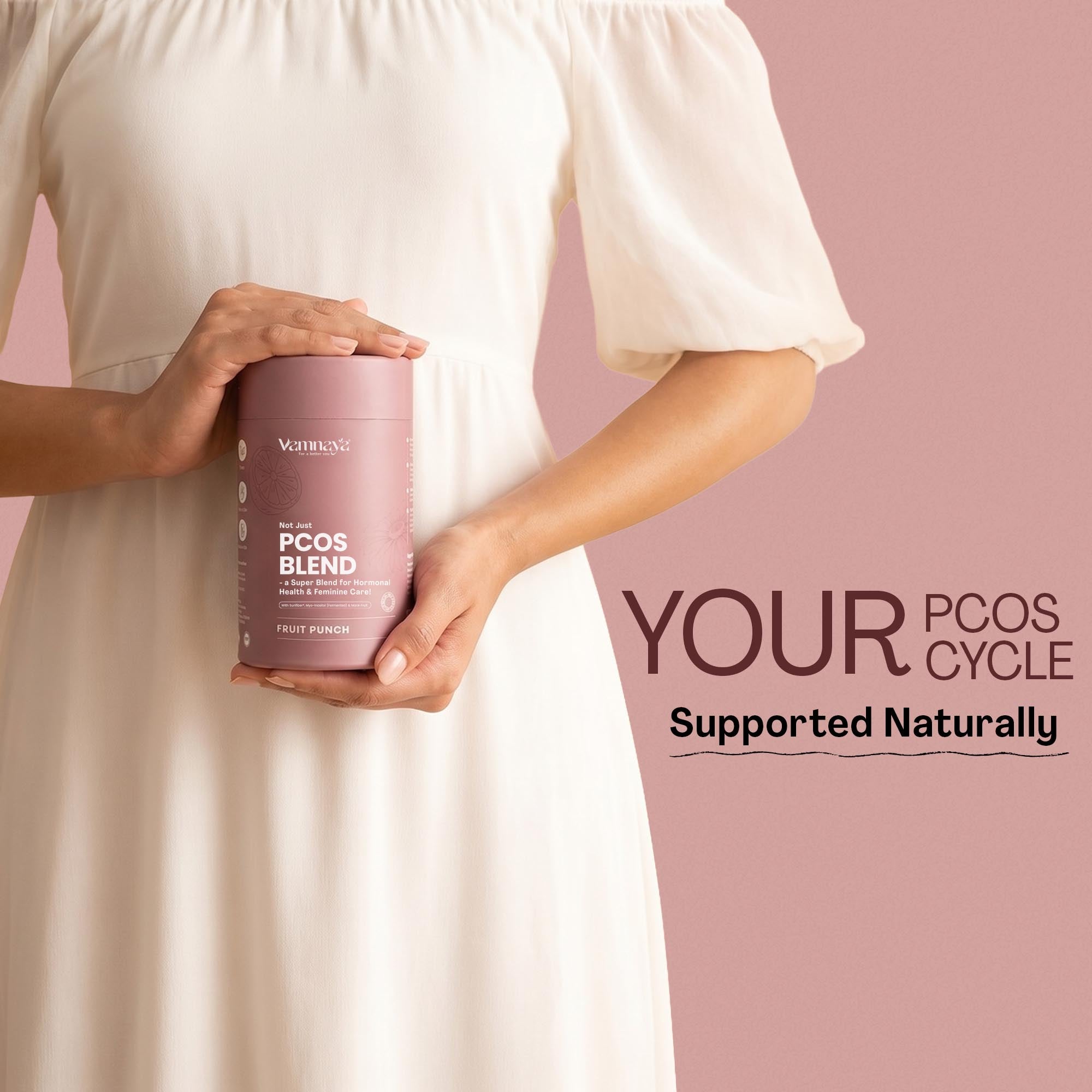 PCOS Blend | With Myo-Inositol, Walnuts, Almonds, Cashew Nuts, Isabgol & Monk Fruit