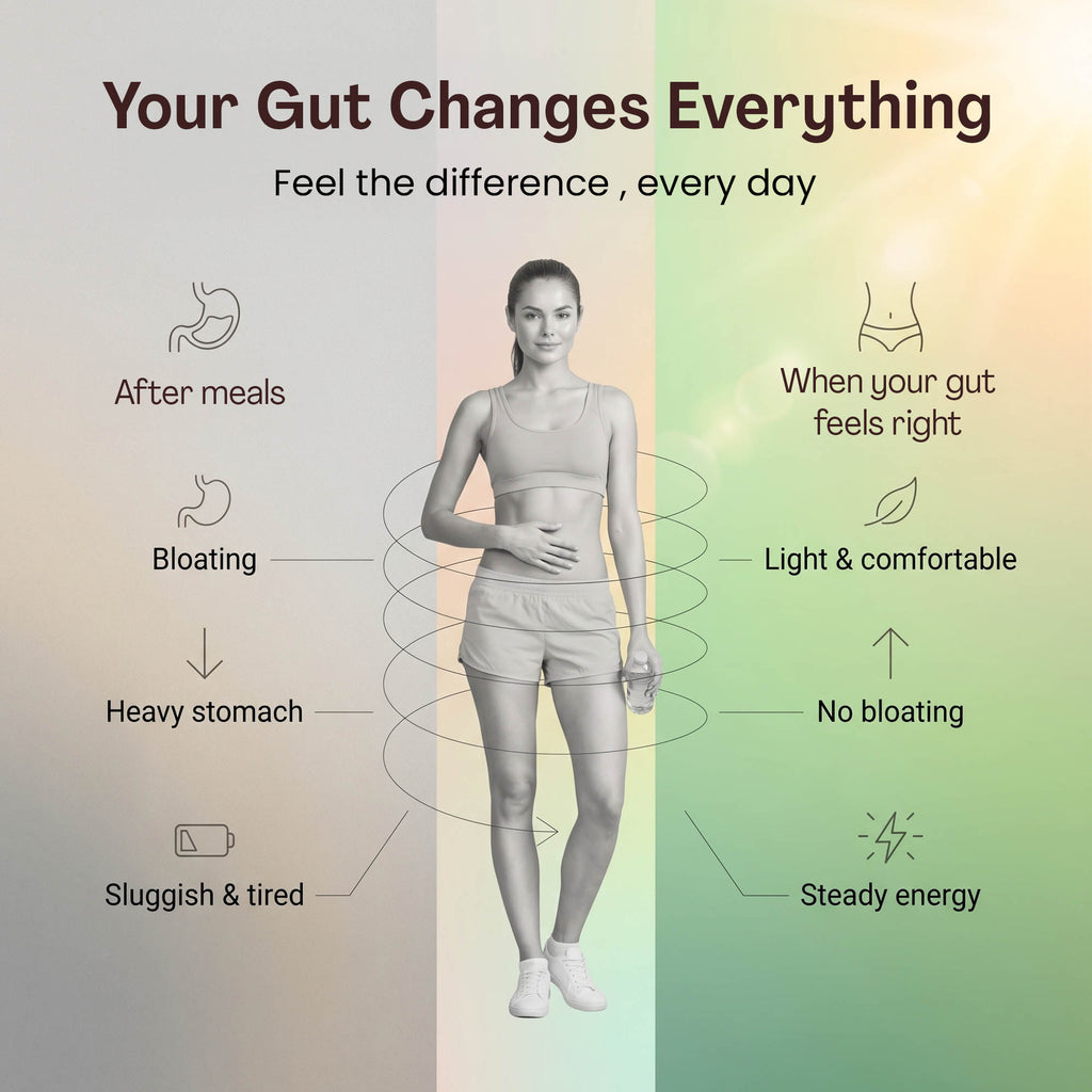 Digestive Boost | With Isabgol, Ajwain, Jeera, Prebiotic & Probiotic