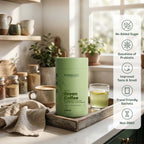 Green Coffee Blend | With Prebiotic Sunfiber®, L-Theanine, Apple Cider Vinegar | Lemon, Tulsi & Moringa
