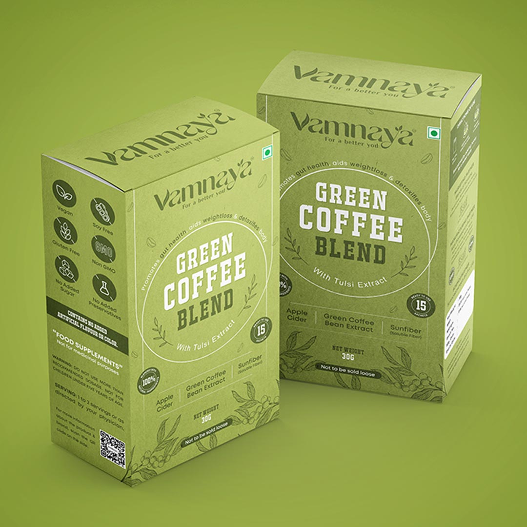 Green Coffee Blend with Tulsi Extract